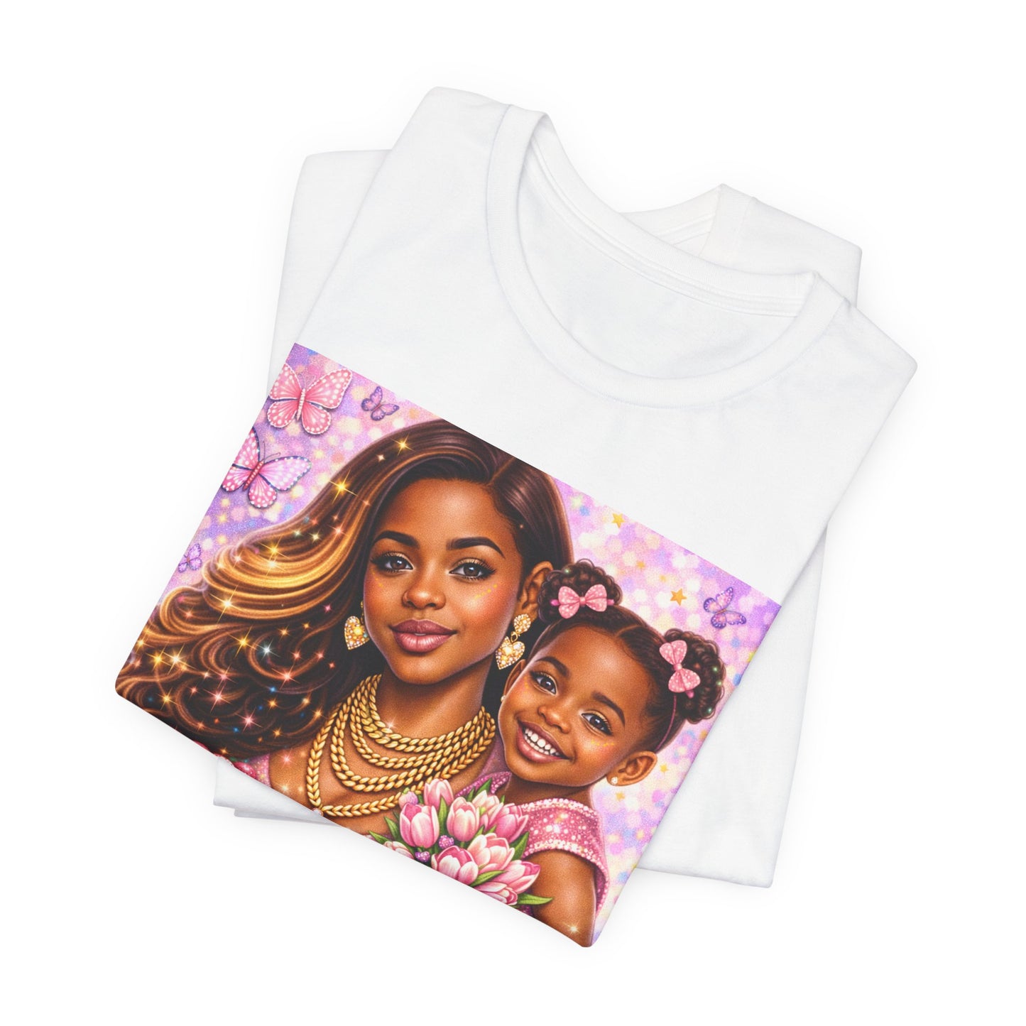 Easter Princess T-Shirt — Mother & Daughter Pastel Easter Graphic Tee
