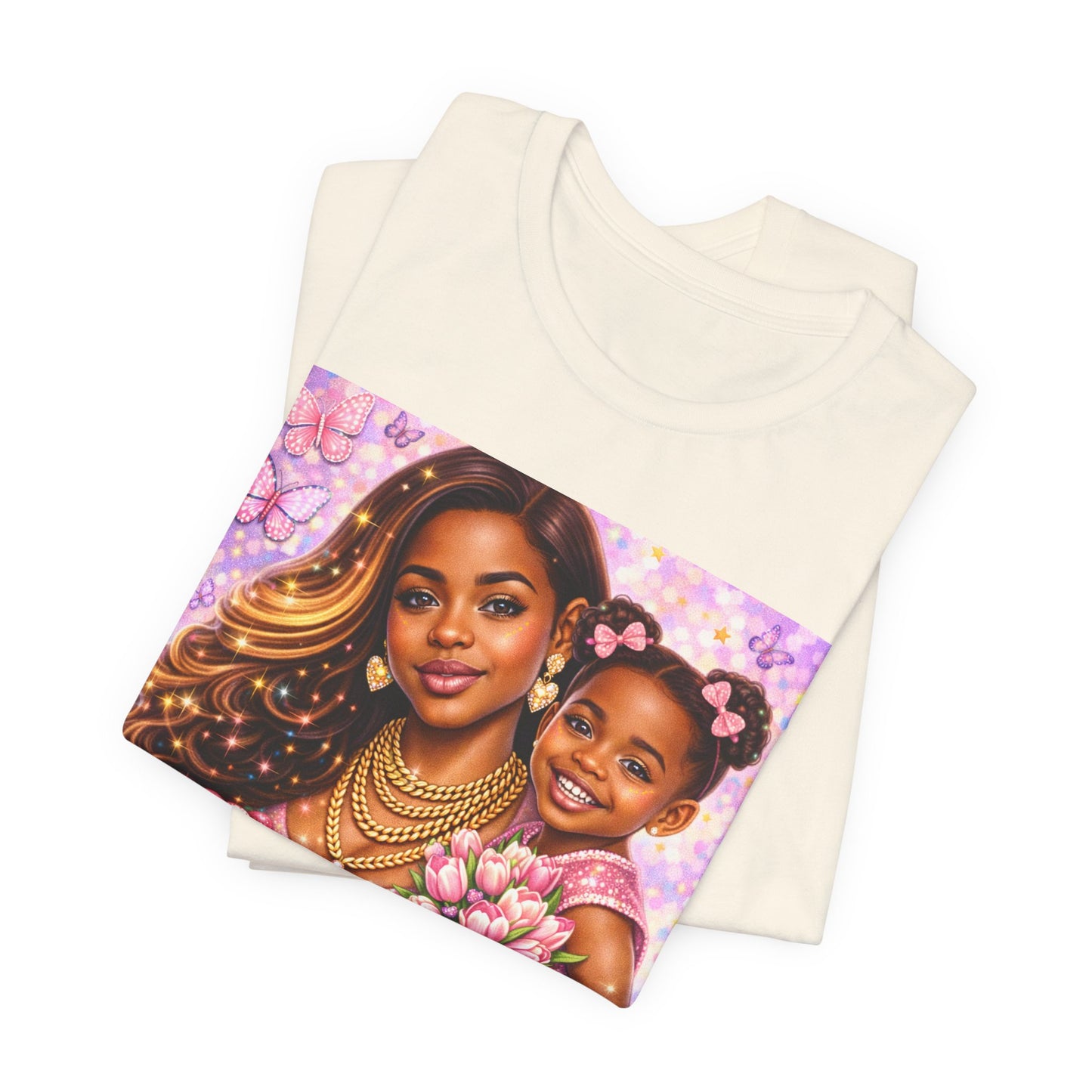 Easter Princess T-Shirt — Mother & Daughter Pastel Easter Graphic Tee