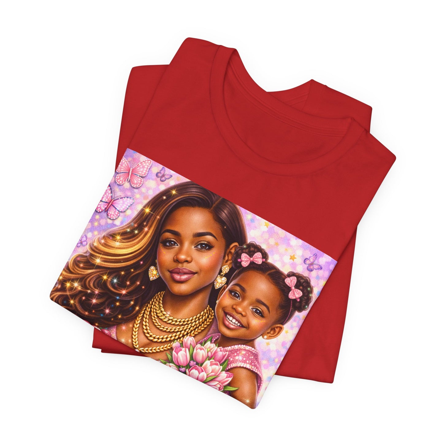 Easter Princess T-Shirt — Mother & Daughter Pastel Easter Graphic Tee