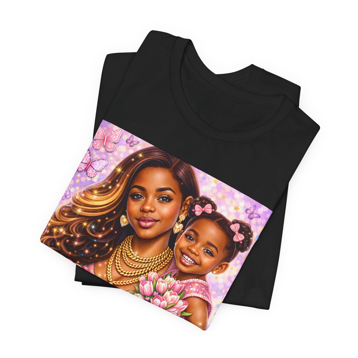 Easter Princess T-Shirt — Mother & Daughter Pastel Easter Graphic Tee