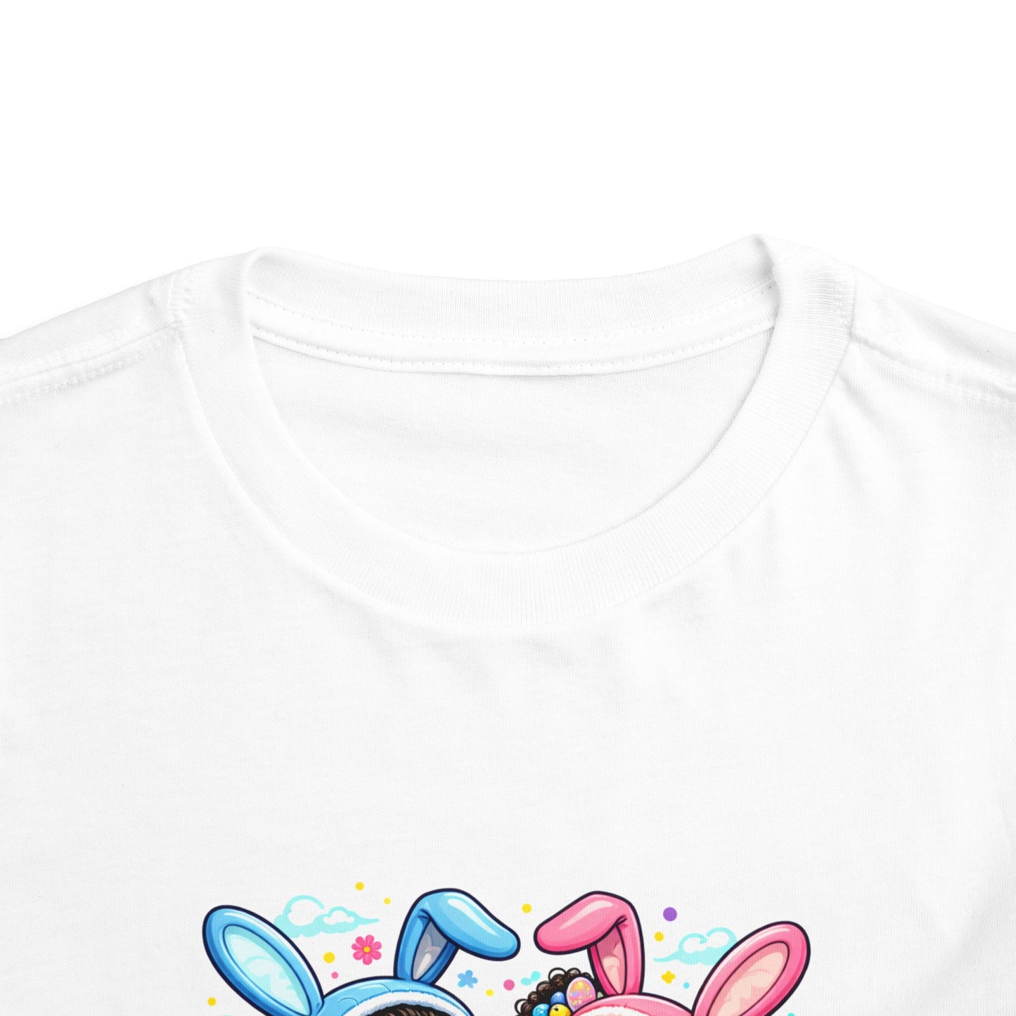 Toddler Tee — "Easter Squad" Bunny Twins Edition