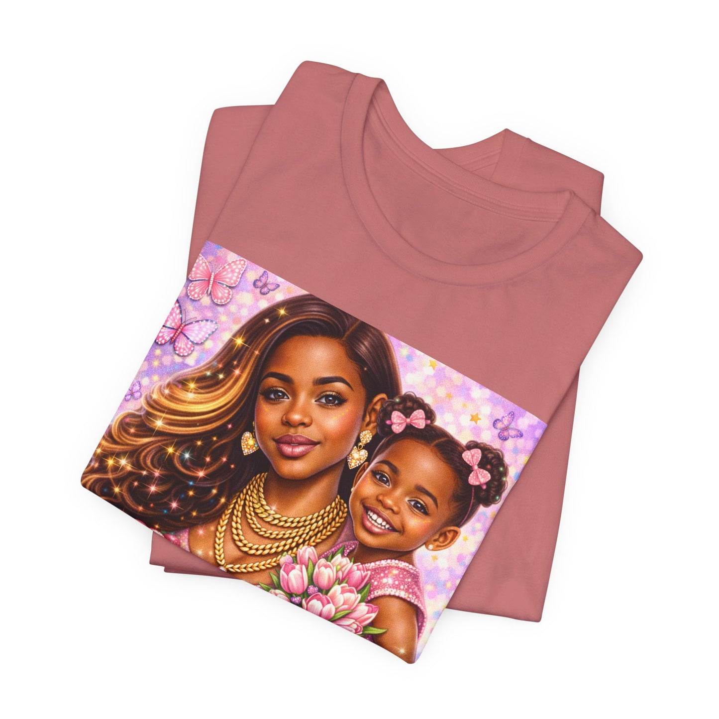 Easter Princess T-Shirt — Mother & Daughter Pastel Easter Graphic Tee