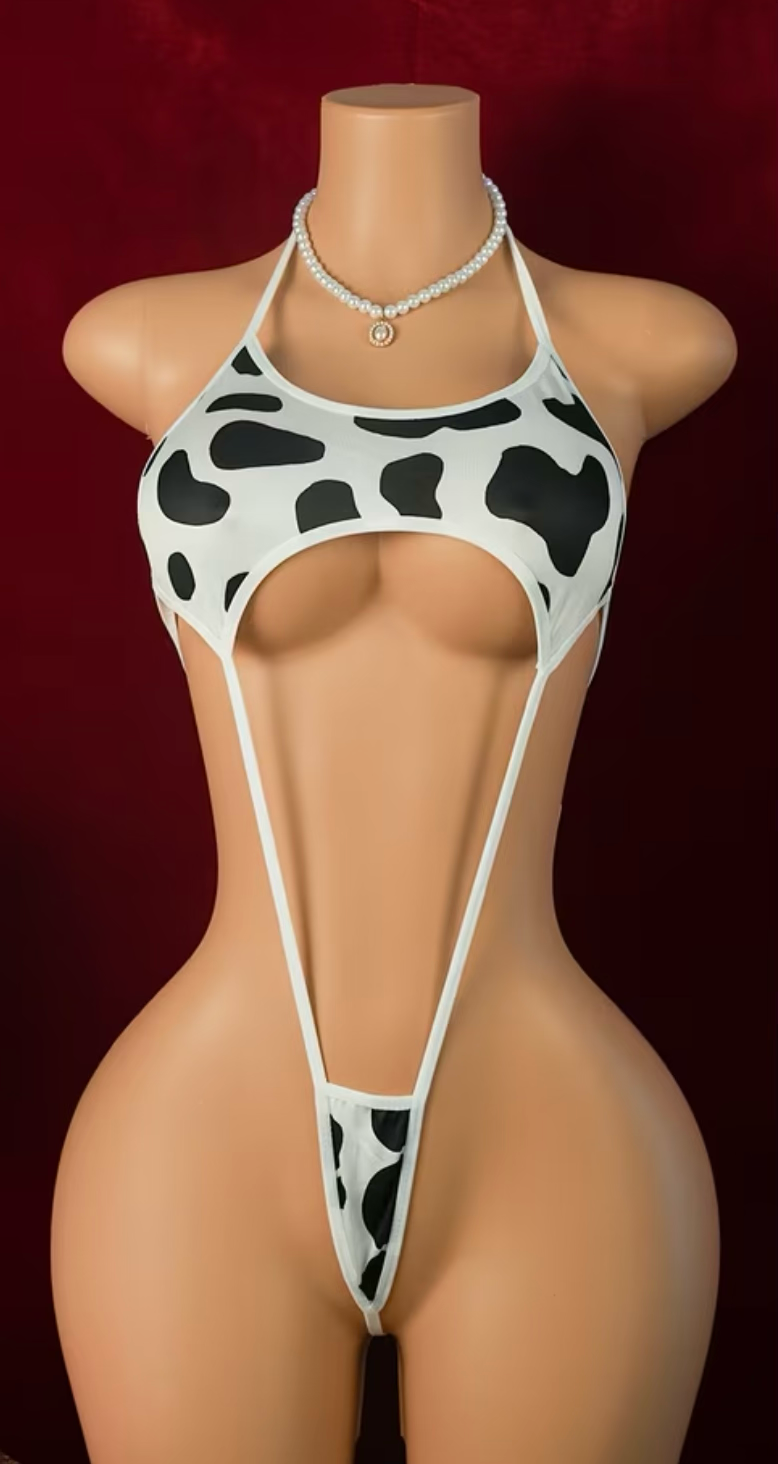 Midnight Moo Cut-Out Teddy